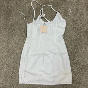Superdown Mini Dress Women’s Small White New with Defects‎ Flaw